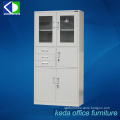 Original Design Partial-two Piece Steel Filing Cabinet/Glass Door Cabinet